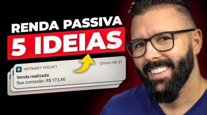 5 NEGÓCIOS ONLINE PERFEITOS PARA TER RENDA PASSIVA EM 2022 QUE VOCÊ PRECISA CONHECER