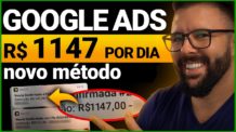 GOOGLE ADS, vender rápido, novo método, Google Ads p Afiliados Passo a Passo