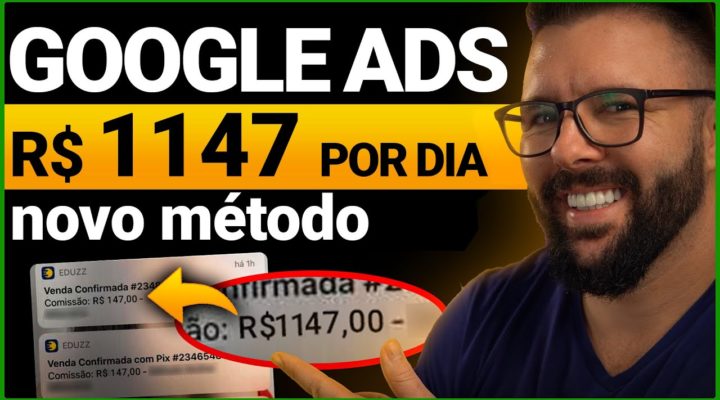 GOOGLE ADS, vender rápido, novo método, Google Ads p Afiliados Passo a Passo