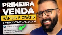 Como Fazer a PRIMEIRA VENDA Como Afiliado de GRAÇA, Rápido e Atualizado, Eduzz e Hotmart