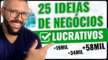 25 IDEIAS de NEGÓCIOS LUCRATIVOS para COMEÇAR AGORA Da Sua Casa