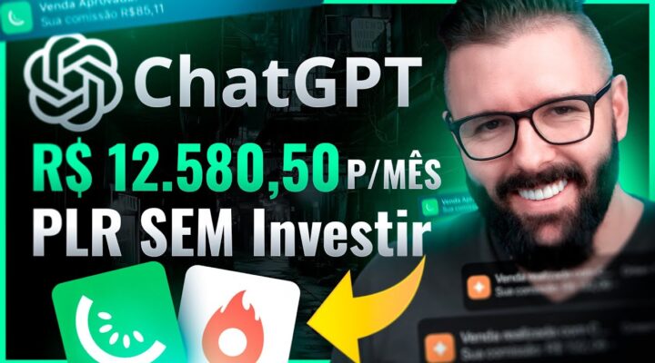 Como ganhar R$ 180 POR DIA com Chat GPT Rápido e Sem Investir Nada