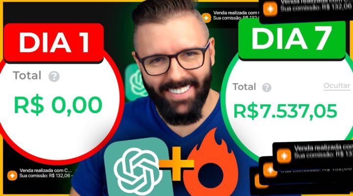 Hotmart + ChatGPT, o Método Perfeito p/ Ganhar Dinheiro Online (Veja o Novo Passo a Passo)