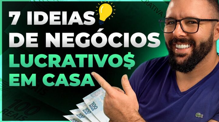 7 NEGÓCIOS p/ COMEÇAR NA INTERNET SEM INVESTIR NADA (Negócios em Casa Sem Investir)